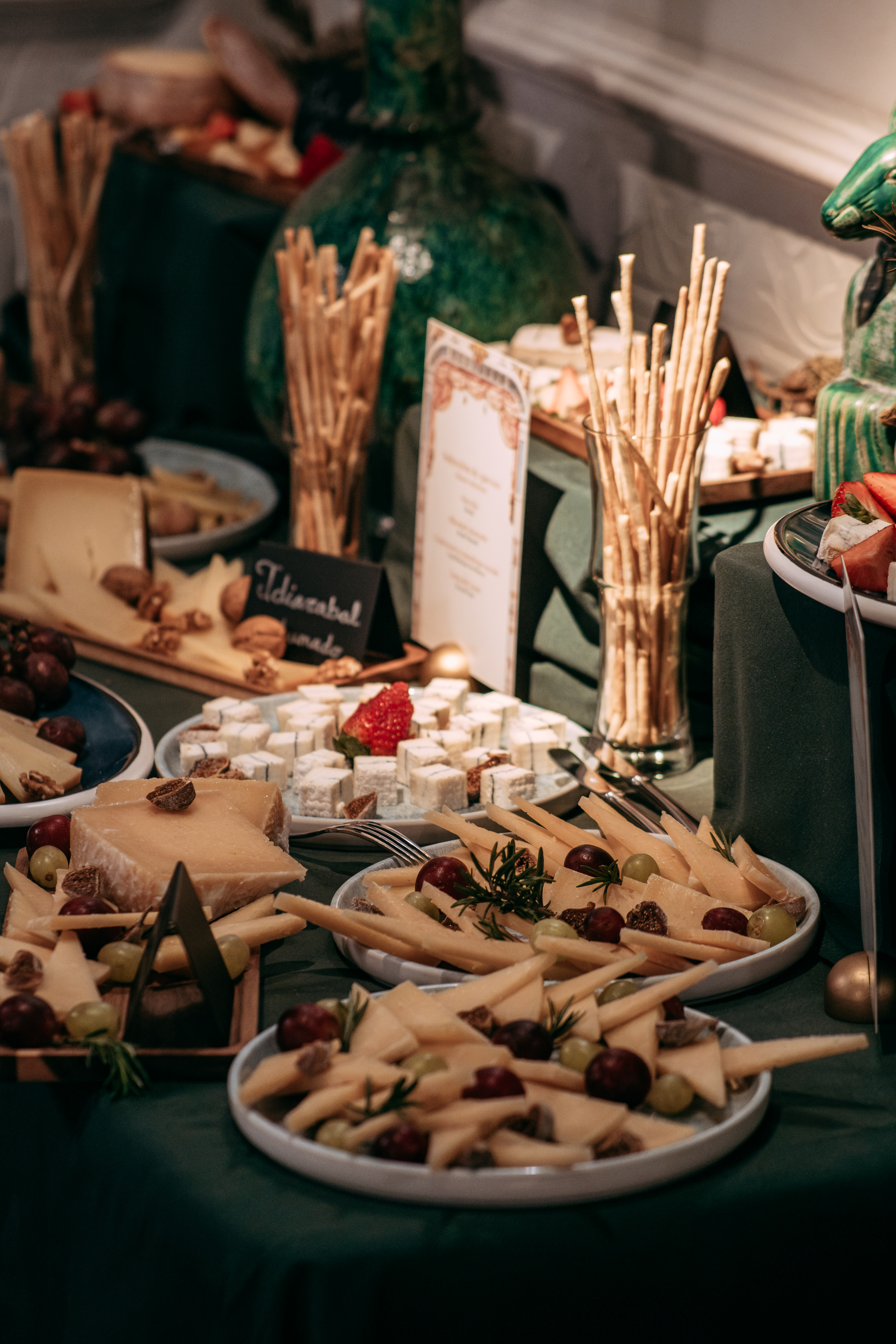 A selection of bites at a previous celebration